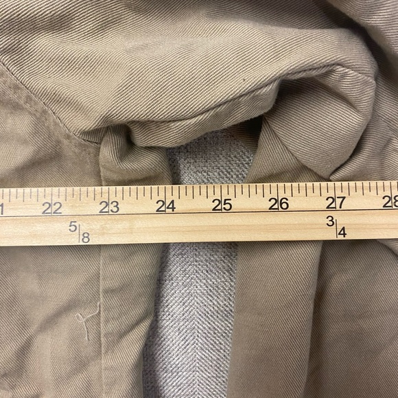 Bulwark FR Shirt Mens L Button Down L/S Fire Rest Cat 2 2112 Tan (2) - Picture 8 of 10